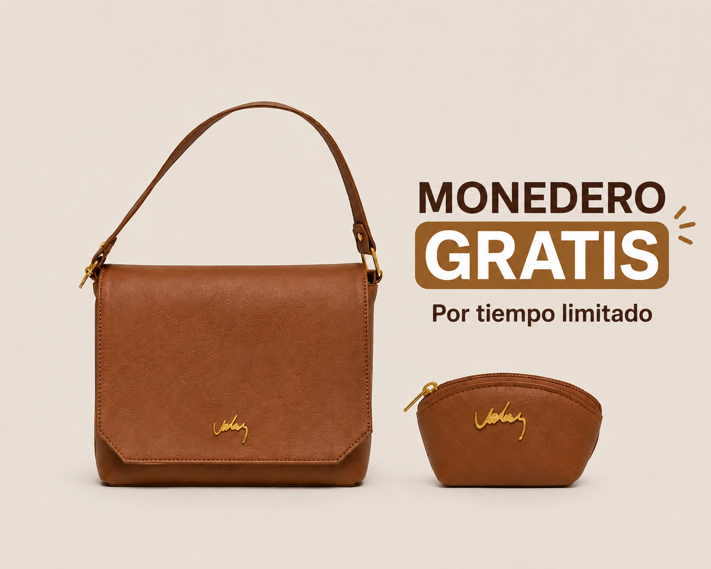 Combo Carriel - Bolso + Monedero de regalo 🎁