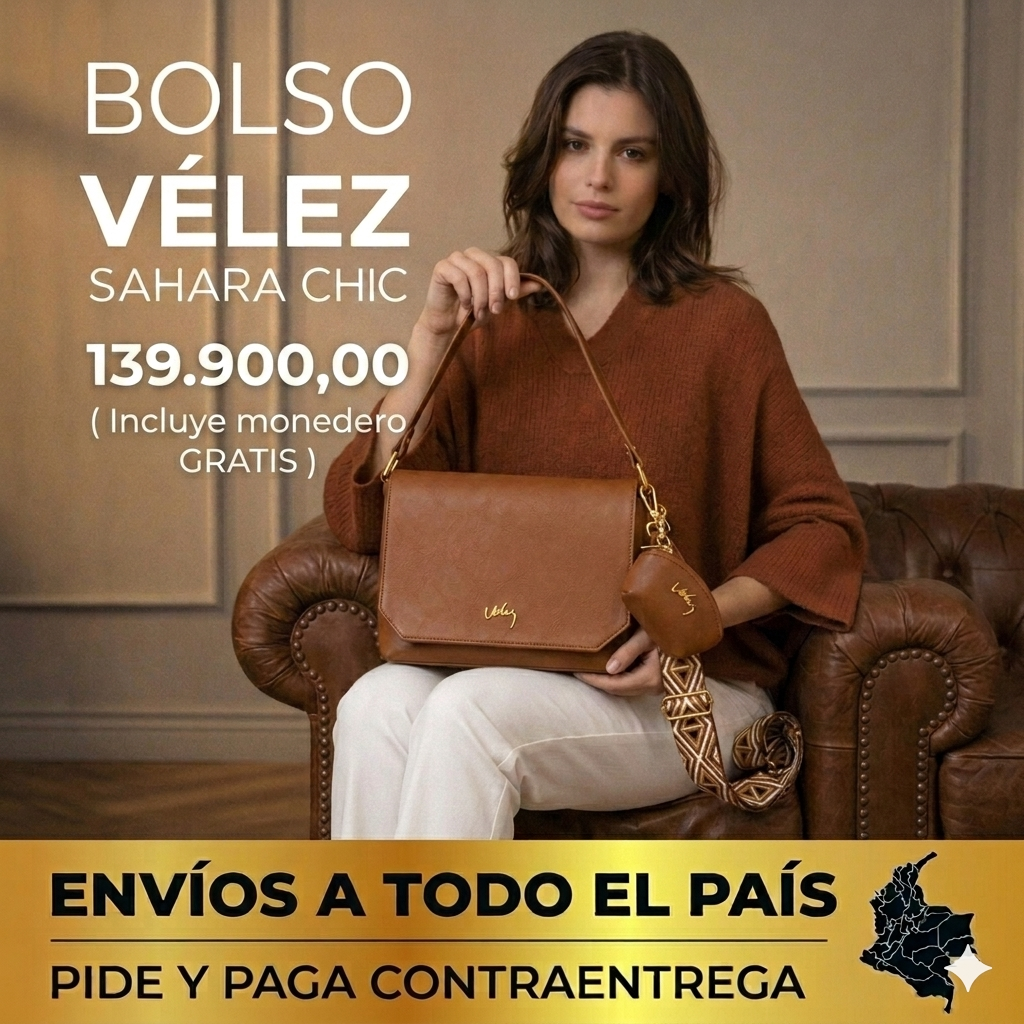 Combo Carriel - Bolso + Monedero de regalo 🎁